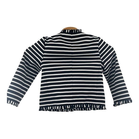 Kate Spade Brooke Street Striped Ponte Jacket Blazer Size 4. - Picture 5 of 7